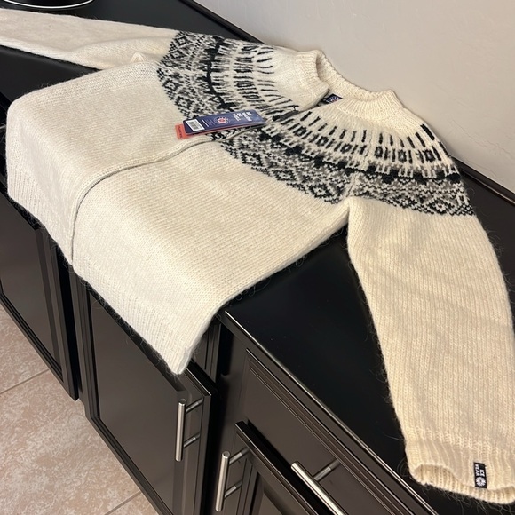 ICEWEAR Elis Icelandic wool sweater with full zip size XL, unisex NWT - Picture 11 of 15